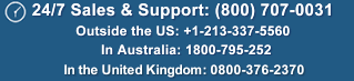 Sales & Support: +1-213-337-5560