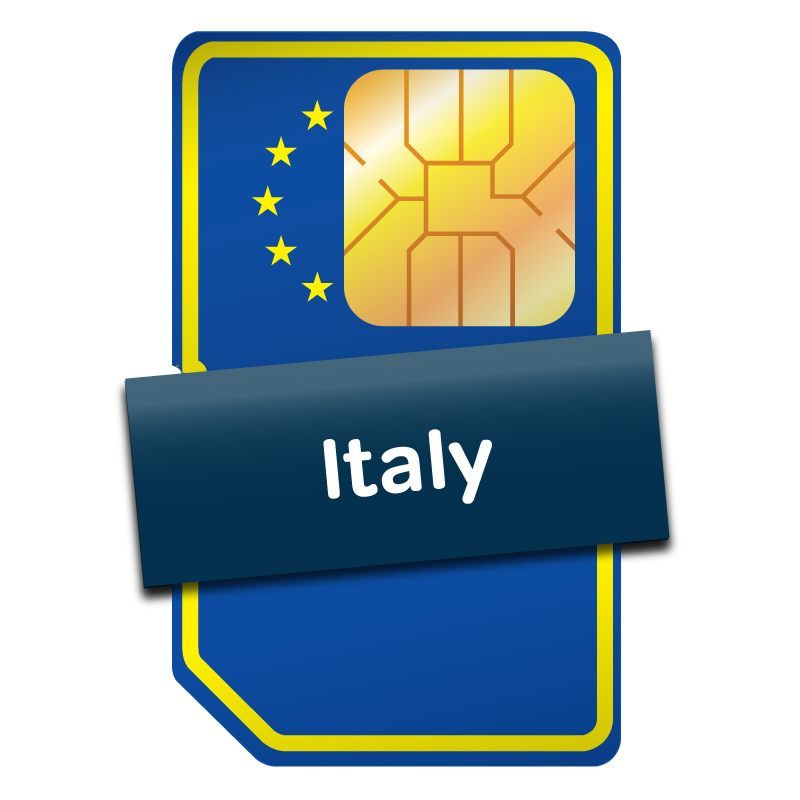 Italy SIM Card Prepaid cell phone service for travelers