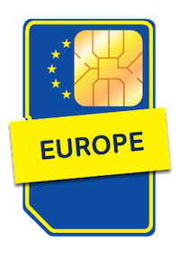 Europe Sim Icon